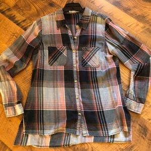 Maurice’s plaid flannel button down